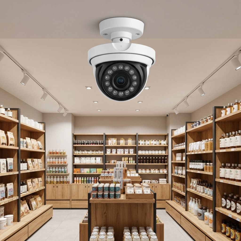 Видеонаблюдение в магазине — установка в Пласте