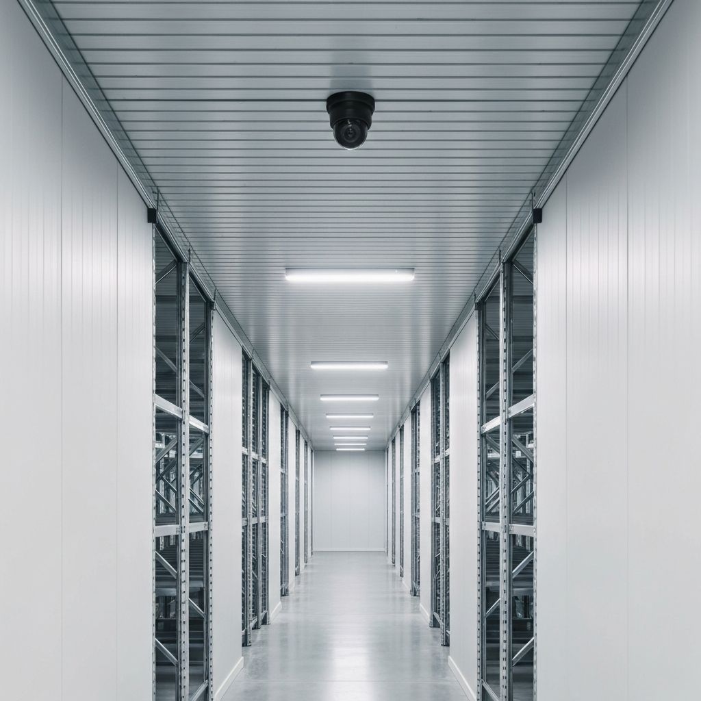 Видеонаблюдение на складе — установка в Пласте